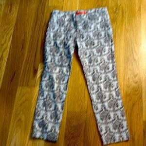 CARTORRIER PATTERNED PANTS SIZE 0